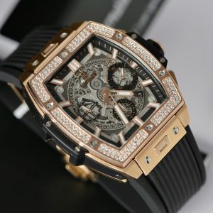 Hublot Spirit Of Big Bang King Gold Chế Tác Kim Cương Moissanite Hong Kong 42mm (2)