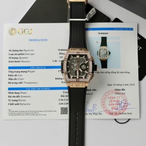 Hublot Spirit Of Big Bang King Gold Chế Tác Kim Cương Moissanite Hong Kong 42mm (2)