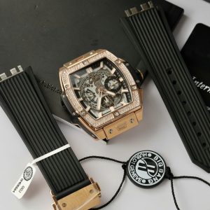 Hublot Spirit Of Big Bang King Gold Chế Tác Kim Cương Moissanite Hong Kong 42mm (2)