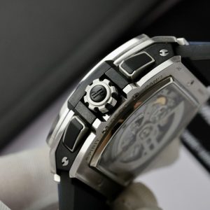 Hublot Spirit Of Big Bang Titanium Màu Xanh Blue Chế Tác Kim Cương Moissanite Hong Kong 42mm (2)