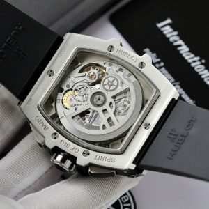 Hublot Spirit Of Big Bang Titanium Màu Xanh Blue Chế Tác Kim Cương Moissanite Hong Kong 42mm (2)