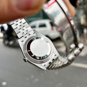 Rolex DateJust Mặt Số Thiên Thạch Cọc Số Độ Kim Cương Moissanite Nhà Máy Clean 41mm (2)