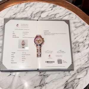 Rolex Daytona Rainbow Chế Tác Bọc Vàng Đính Ruby + Kim Cương Moissanite 40mm (2)