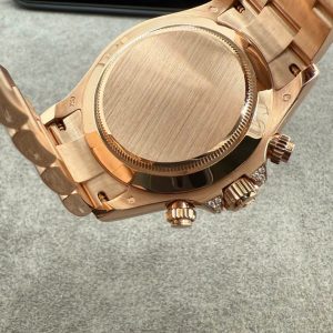 Rolex Daytona Rainbow Vàng Khối Đính Kim Cương Tự Nhiên 40mm (1)