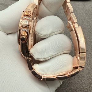 Rolex Daytona Rainbow Vàng Khối Đính Kim Cương Tự Nhiên 40mm (1)