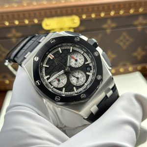 Audemars Piguet Rep 11 Cao Cấp Royal Oak Offshore Chronograph 26420 Mặt Đen Nhà Máy APP 43mm (2)