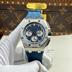 Audemars Piguet Replica 11 Royal Oak Offshore Chronograph 26420 Blue Dial Nhà Máy APP 43mm (2)