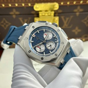 Audemars Piguet Replica 11 Royal Oak Offshore Chronograph 26420 Blue Dial Nhà Máy APP 43mm (2)