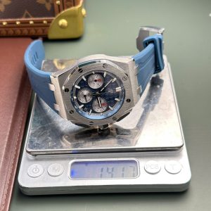 Audemars Piguet Replica 11 Royal Oak Offshore Chronograph 26420 Blue Dial Nhà Máy APP 43mm (2)