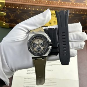 Audemars Piguet Replica 11 Royal Oak Offshore Chronograph 26420 Mặt Xám Nhà Máy APP 43mm (2)