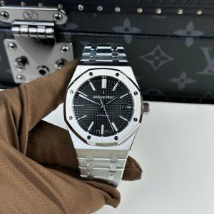 Audemars Piguet Royal Oak 15400ST Best Replica Watch Black Dial APS Factory 41mm (2)