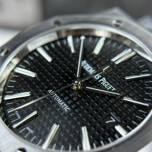 Audemars Piguet Royal Oak 15400ST Best Replica Watch Black Dial APS Factory 41mm (2)