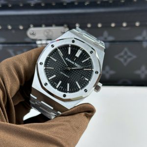 Audemars Piguet Royal Oak 15400ST Best Replica Watch Black Dial APS Factory 41mm (2)