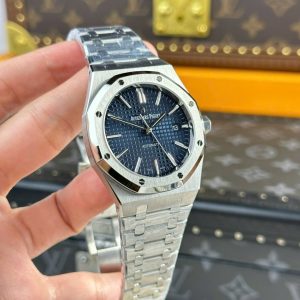Audemars Piguet Royal Oak 15400ST Replica 11 Mặt Xanh Blue Nhà Máy APS 41mm (2)