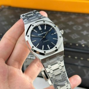 Audemars Piguet Royal Oak 15400ST Replica 11 Mặt Xanh Blue Nhà Máy APS 41mm (2)