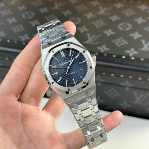 Audemars Piguet Royal Oak 15400ST Replica 11 Mặt Xanh Blue Nhà Máy APS 41mm (2)
