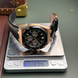 Đồng Hồ Audemars Piguet Replica 11 Royal Oak Offshore Chronograph 26420 Mạ Vàng Hồng Nhà Máy APP 43mm (2)