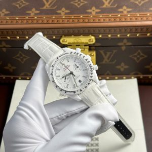 Omega Speedmaster White Side of The Moon Vỏ Gốm Trắng Replica Nhà Máy N1 (7)
