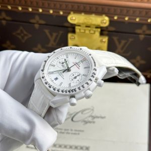 Omega Speedmaster White Side of The Moon Vỏ Gốm Trắng Replica Nhà Máy N1 (7)
