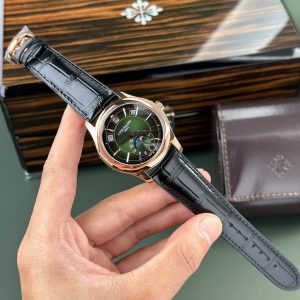 Patek Philippe Complications 5205 Replica 11 Cao Cấp Mặt Xanh Lá Cây Nhà Máy KM 40mm (2)