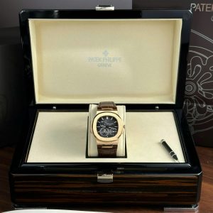Patek Philippe Nautilus 5712G Replica 11 Cao Cấp Mặt Xám Nhà Máy PPF 40mm (2)