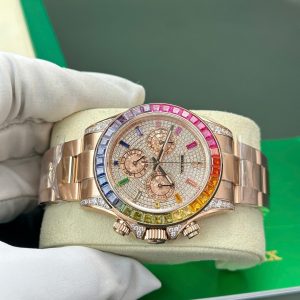 Rolex Cosmograph Daytona 116595 Rainbow Replica Cao Cấp Nhất Xưởng BT 40mm (13)