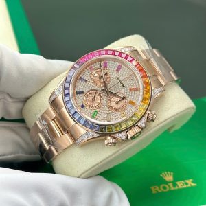 Rolex Cosmograph Daytona 116595 Rainbow Replica Cao Cấp Nhất Xưởng BT 40mm (13)
