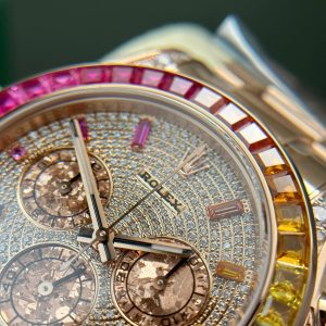 Rolex Cosmograph Daytona 116595 Rainbow Replica Cao Cấp Nhất Xưởng BT 40mm (13)