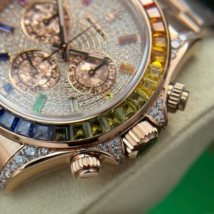Rolex Cosmograph Daytona 116595 Rainbow Replica Cao Cấp Nhất Xưởng BT 40mm (13)