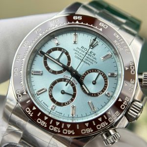Rolex Cosmograph Daytona 126506 Rep 11 Cao Cấp Mặt Xanh Băng Cọc Số Đá Nhà Máy Clean 40mm (1)