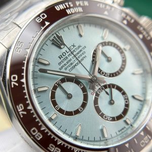 Rolex Cosmograph Daytona 126506 Rep 11 Mặt Xanh Băng Cọc Số Dạ Quang Nhà Máy Clean 40mm (2)