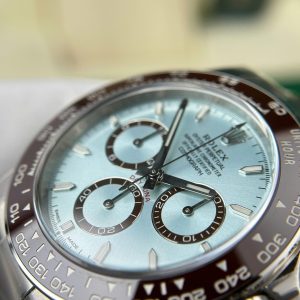 Rolex Cosmograph Daytona 126506 Rep 11 Mặt Xanh Băng Cọc Số Dạ Quang Nhà Máy Clean 40mm (2)