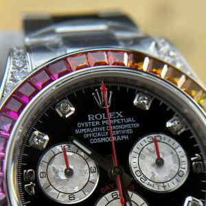 Rolex Daytona 116599 Rainbow Replica 11 Đính Đá Nhà Máy BT 40mm (6)