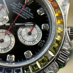 Rolex Daytona 116599 Rainbow Replica 11 Đính Đá Nhà Máy BT 40mm (6)