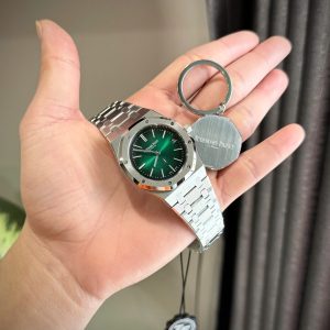 Audemars Piguet Royal Oak Jumbo Extra-thin 16202 Replica 11 Mặt Xanh Green 39mm (2)