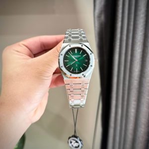 Audemars Piguet Royal Oak Jumbo Extra-thin 16202 Replica 11 Mặt Xanh Green 39mm (2)