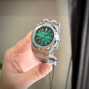 Audemars Piguet Royal Oak Jumbo Extra-thin 16202 Replica 11 Mặt Xanh Green 39mm (2)