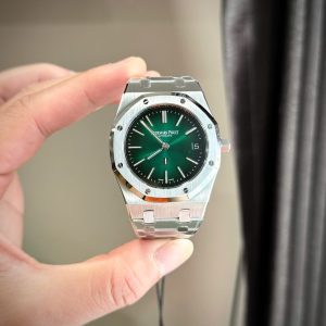 Audemars Piguet Royal Oak Jumbo Extra-thin 16202 Replica 11 Mặt Xanh Green 39mm (2)