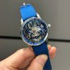 Audemars Piguet Tourbillon Openworked 26600 Rep 1 1 Máy Lộ Cơ Màu Xanh Blue 41mm (2)