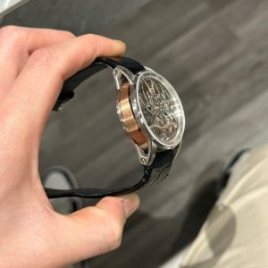 Audemars Piguet Tourbillon Openworked 26600 Rep 11 Cao Cấp Mặt Trắng Máy Lộ Cơ 41mm (2)