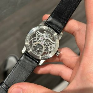 Audemars Piguet Tourbillon Openworked 26600 Rep 11 Cao Cấp Mặt Trắng Máy Lộ Cơ 41mm (2)