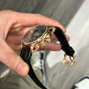 Audemars Piguet Tourbillon Openworked 26600 Replica 11 Máy Lộ Cơ Dây Da 41mm (2)