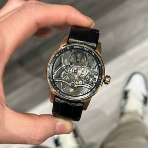 Audemars Piguet Tourbillon Openworked 26600 Replica 11 Máy Lộ Cơ Dây Da 41mm (2)