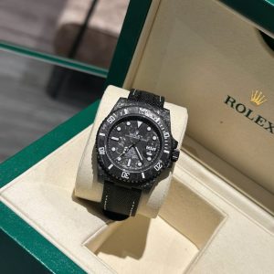 Đồng Hồ Rolex Submariner DIW Replica 11 Cao Cấp Vỏ Carbon Màu Đen 40mm (2)