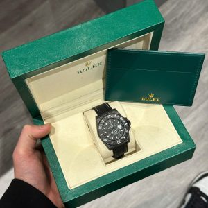 Đồng Hồ Rolex Submariner DIW Replica 11 Cao Cấp Vỏ Carbon Màu Đen 40mm (2)