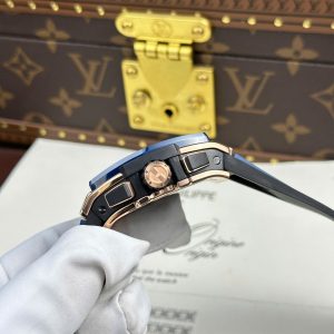 Hublot Chế Tác Spirit Of Big Bang King Gold Viền Gốm Xanh Blue BBF 42mm (1)