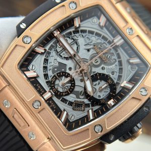 Hublot Spirit Of Big Bang King Gold Replica 11 Mặt Xám Nhà Máy BBF 42mm (2)