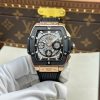 Hublot Spirit Of Big Bang King Gold Replica Cao Cấp Viền Gốm Đen Nhà Máy BBF 42mm (2)