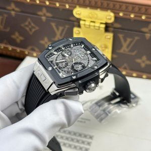 Hublot Spirit Of Big Bang Titanium Chế Tác Viền Gốm Đen Nhà Máy BBF 42mm (2)