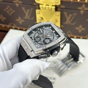 Hublot Spirit Of Big Bang Titanium Rep 11 Cao Cấp Dây Cao Su Nhà Máy BBF 42mm (2)